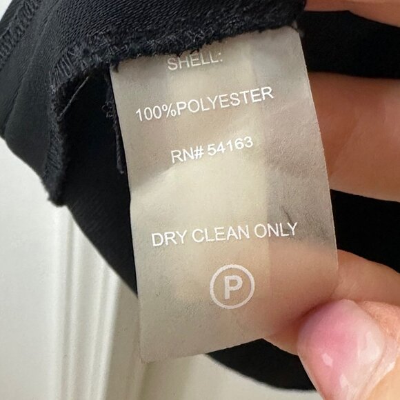 Marc New York Short Sleee Black Tunic Dress, Size 6 - Picture 3 of 4